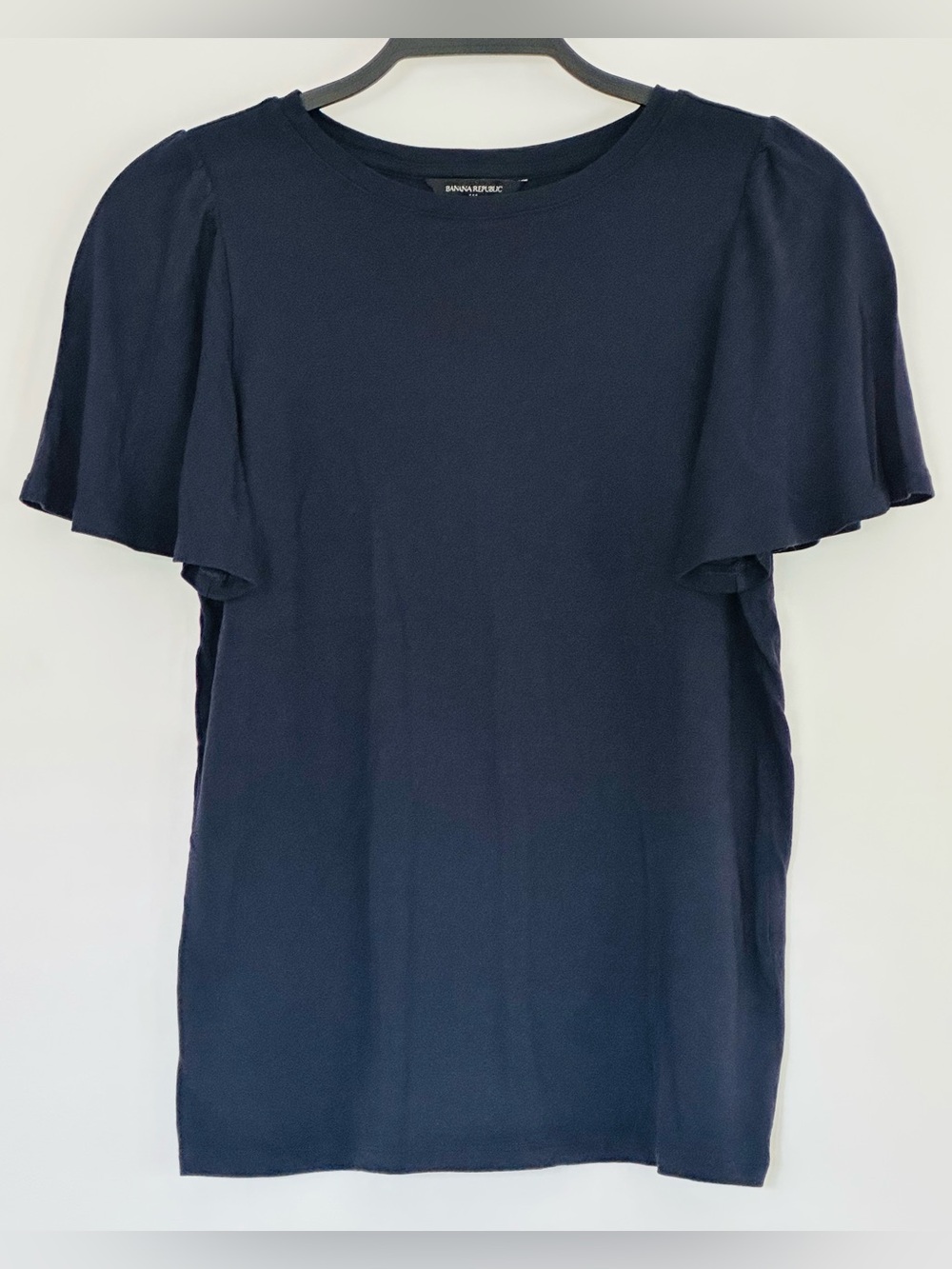 Banana Republic Ruffle Sleeve Tshirt (Size S)